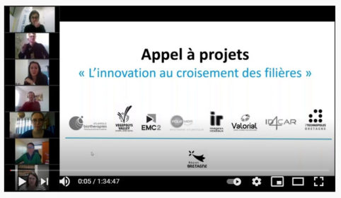 Copie écran_Webinaire appel à projet croisement de filières 2021