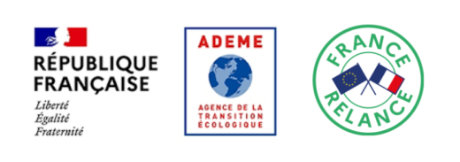 Logos AAP PERFECTO : république française, ademe et france relance