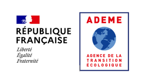 Logos République Française et ademe
