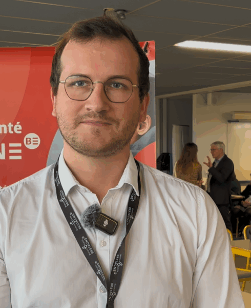 Photo de Lucas Vallée, responsable innovation chez Technature